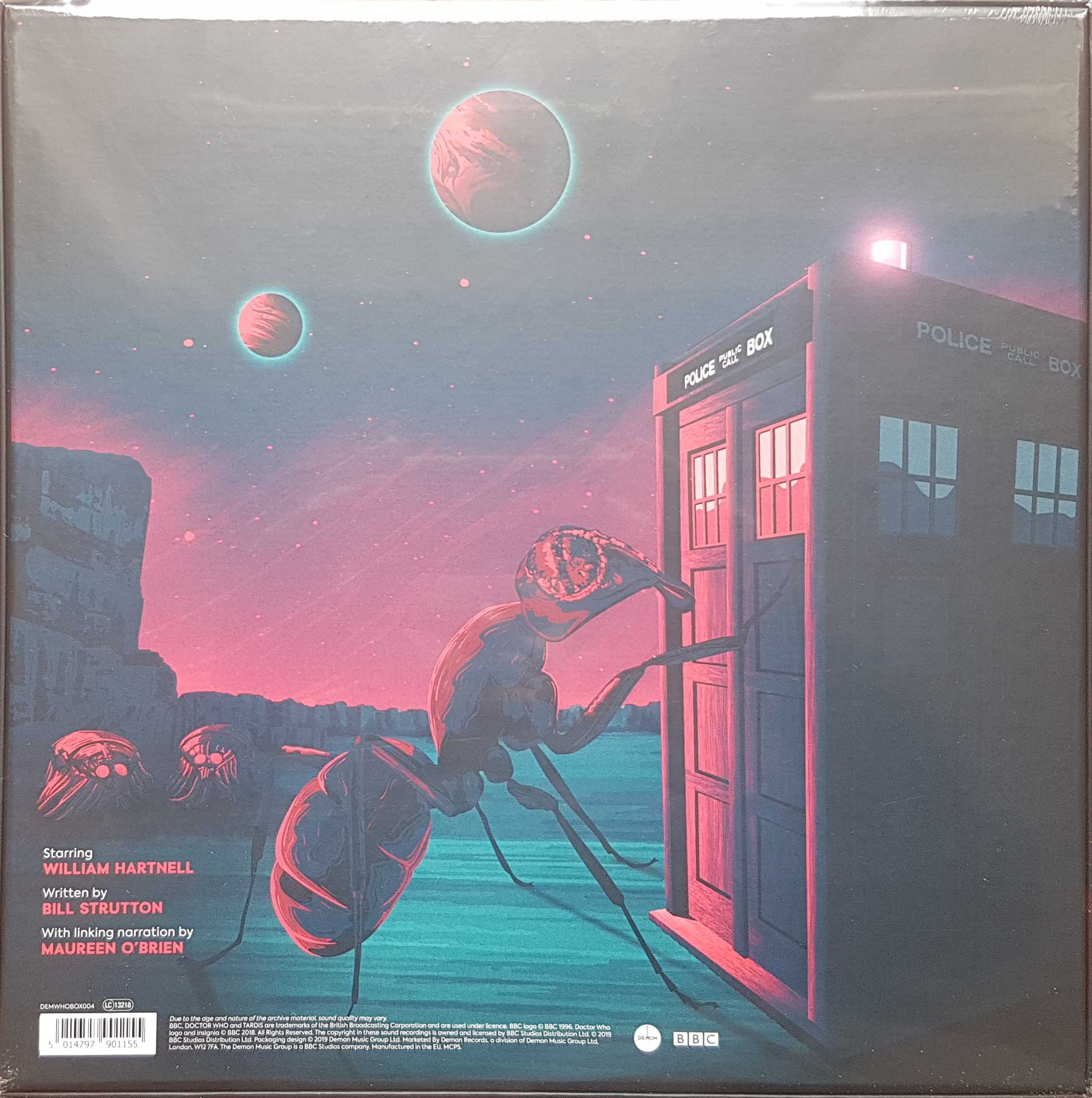 Picture of DEMWHOBOX004X Doctor Who - The web planet by artist Bill Strutton from the BBC records and Tapes library
